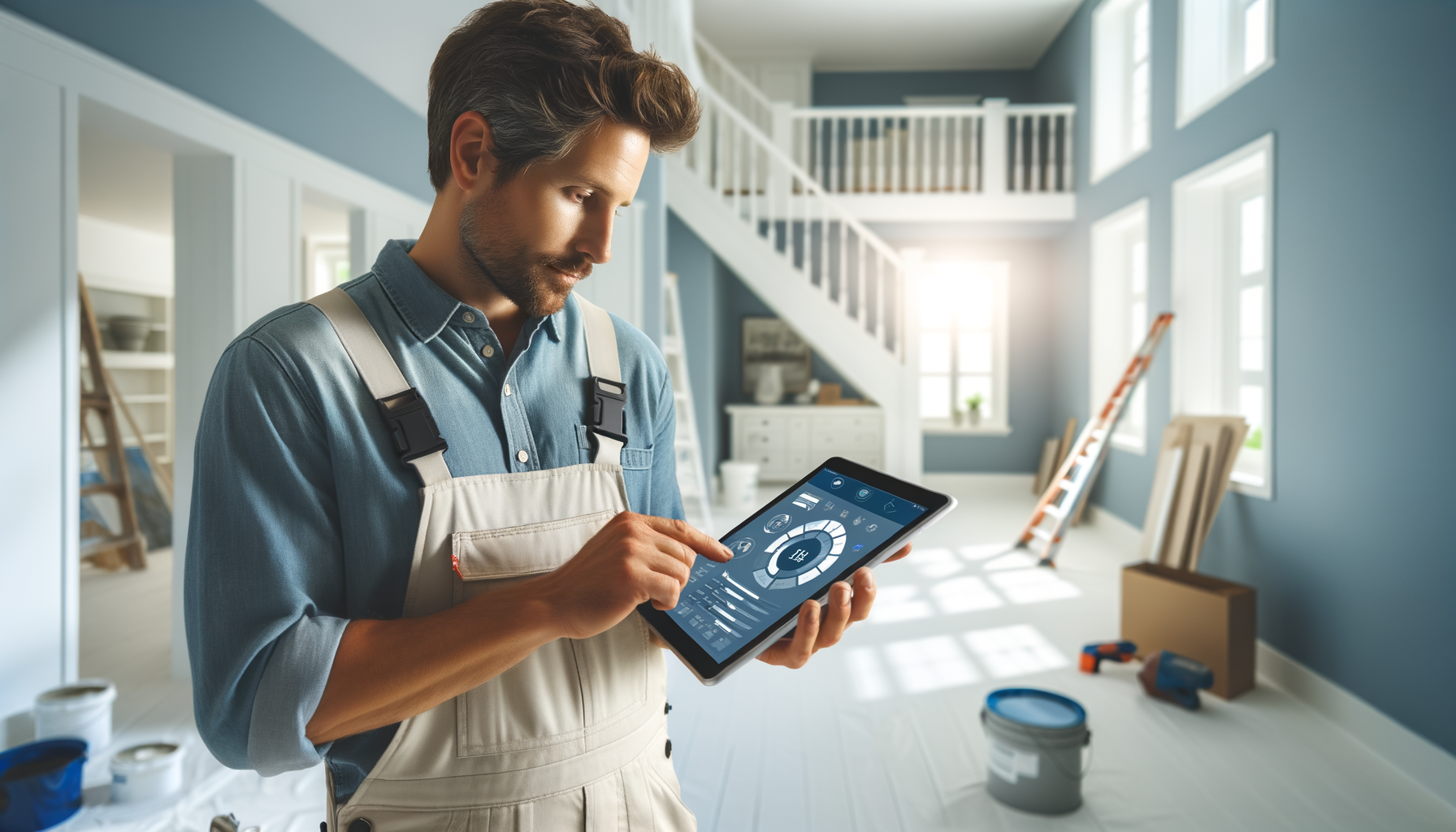 FinishOps dashboard showing AI-powered estimation